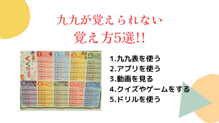 九九覚え方裏技nhk – 九九の覚え方 小学生 – YMDE